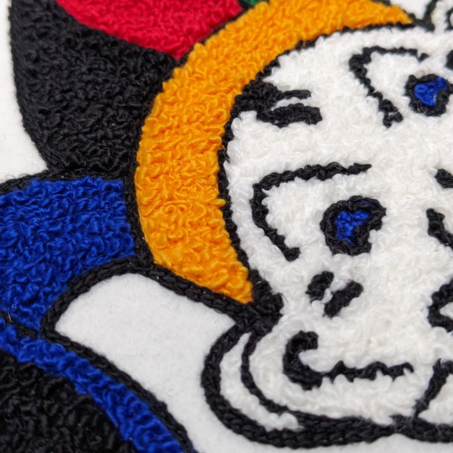 Large Chenille Vintage Style Jester Patch