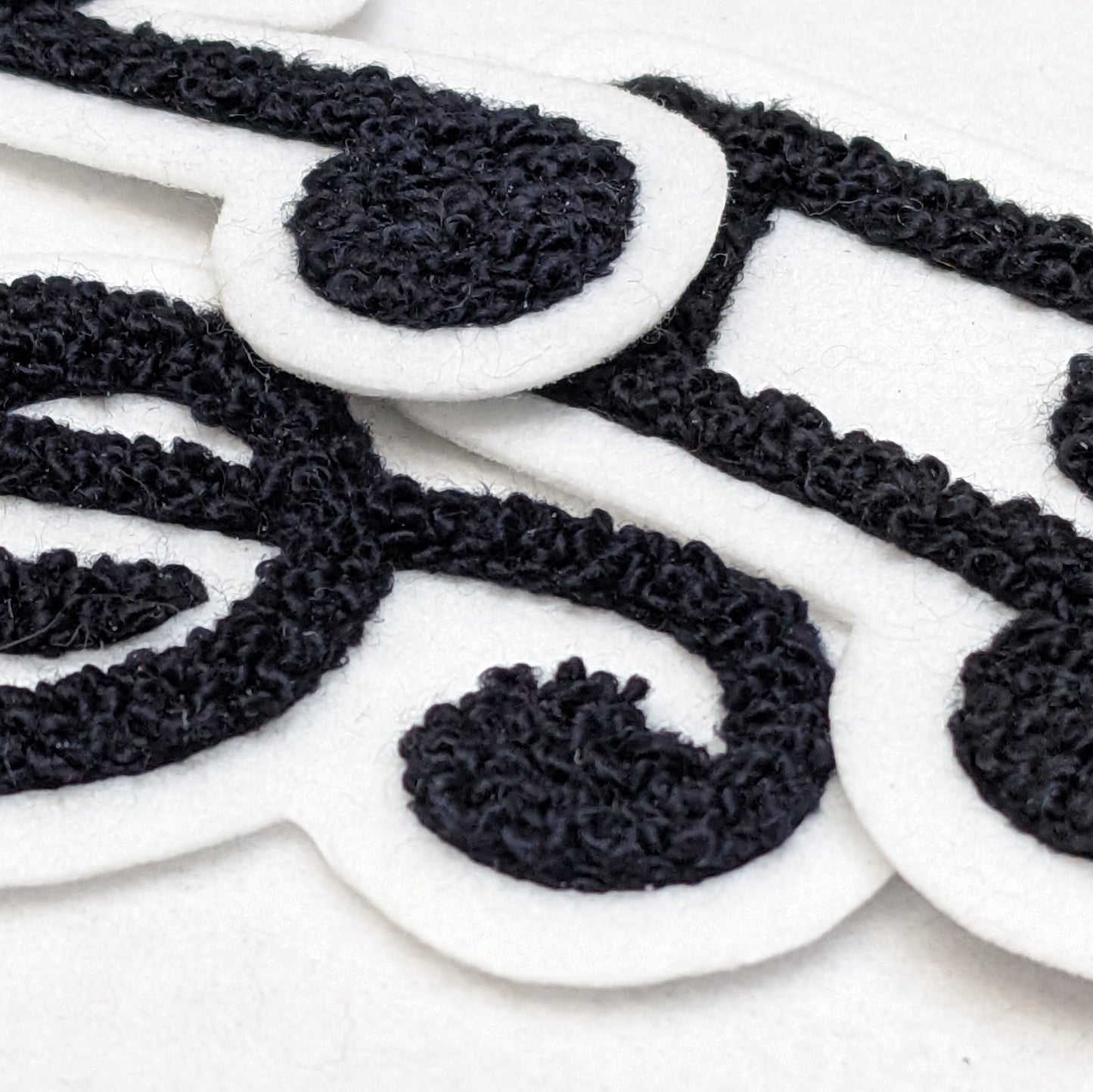 Musical Chenille Patches - Treble Clef, Eighth Note or Double Eighth Note