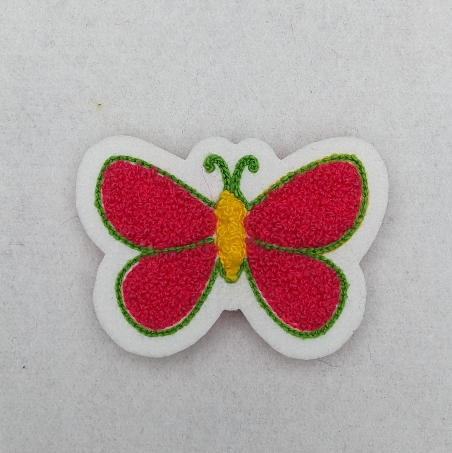 Chenille Butterfly Patch - Sew On