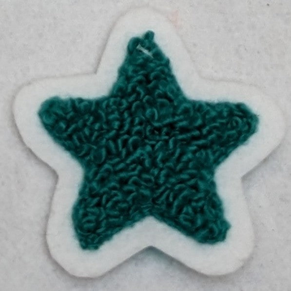 Tiny Star Chenille Patch - Sew On - Available In Different Colors!