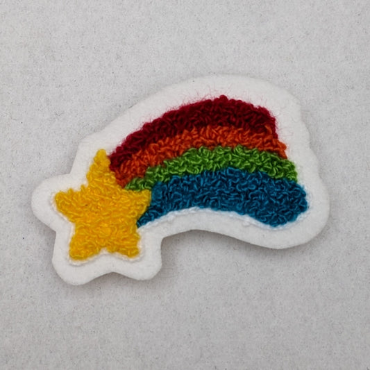 Shooting Star Chenille Patch - Sew On