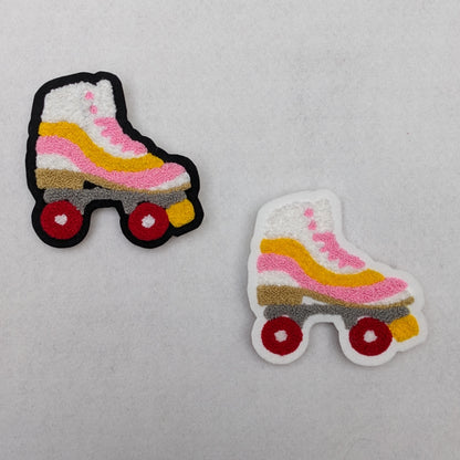Chenille Roller Skate Patch - Sew On