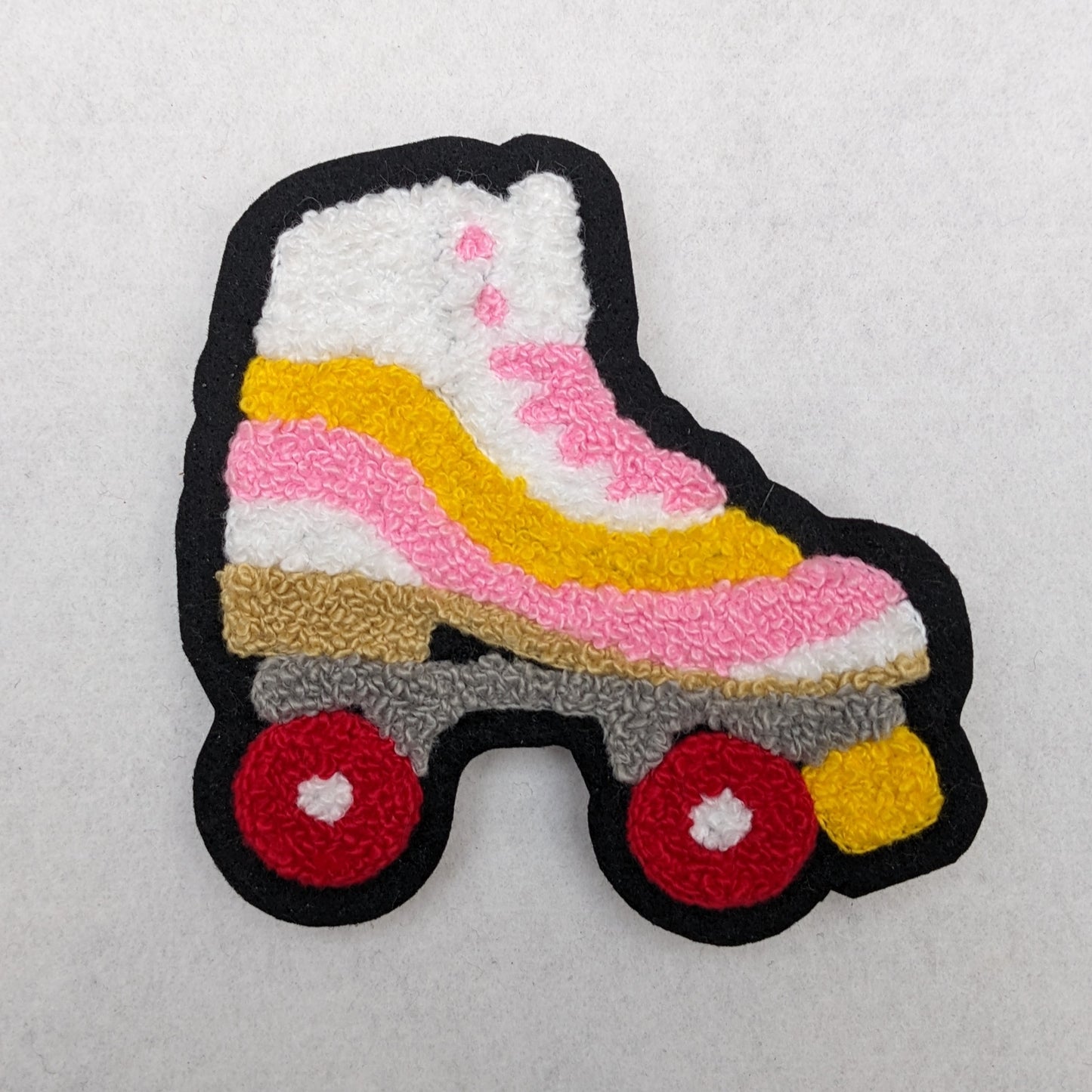 Chenille Roller Skate Patch - Sew On