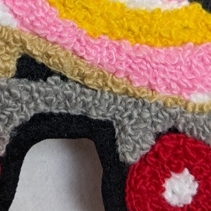 Chenille Roller Skate Patch - Sew On