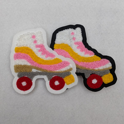 Chenille Roller Skate Patch - Sew On