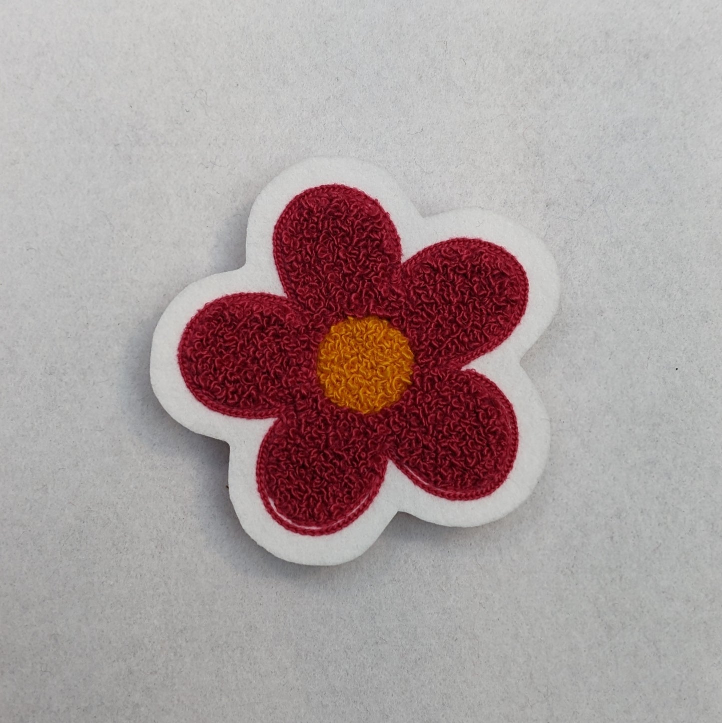 Daisy Chenille Patch - Sew On - Available In Different Colors!
