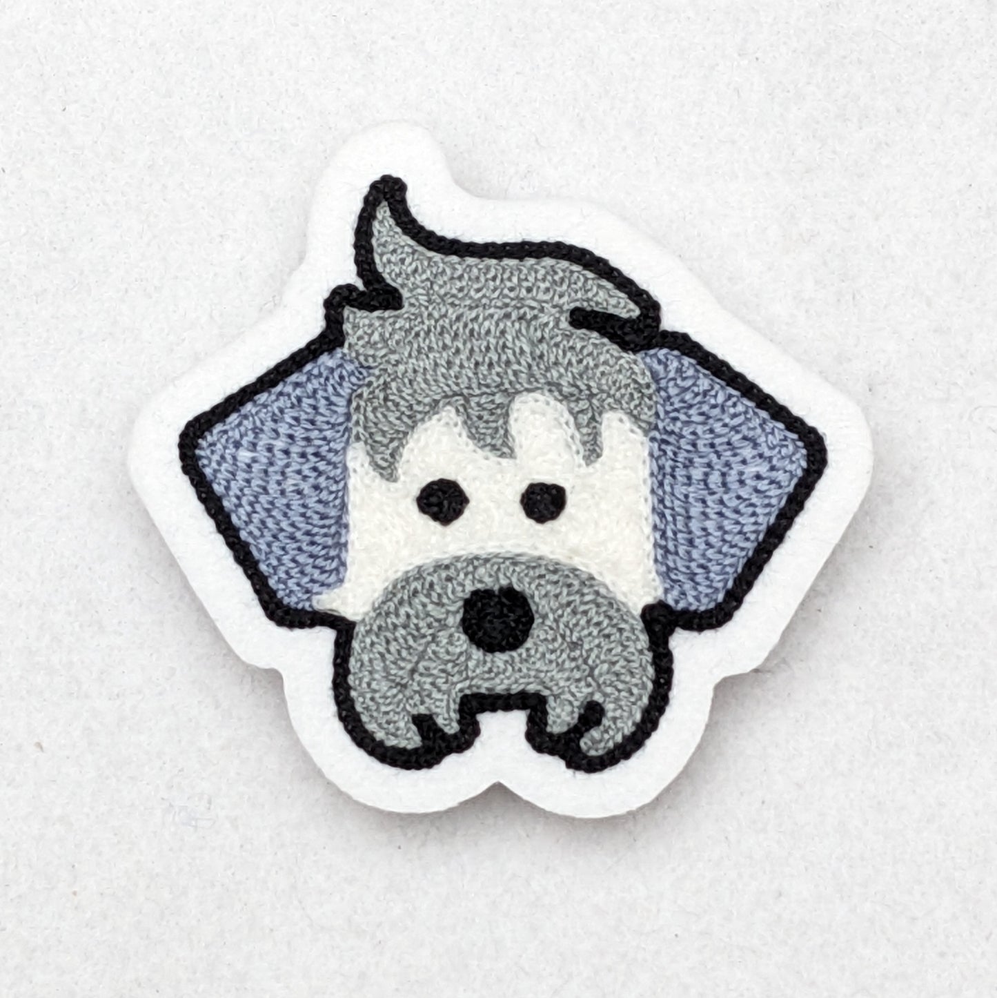 Chainstitch embroidered patch