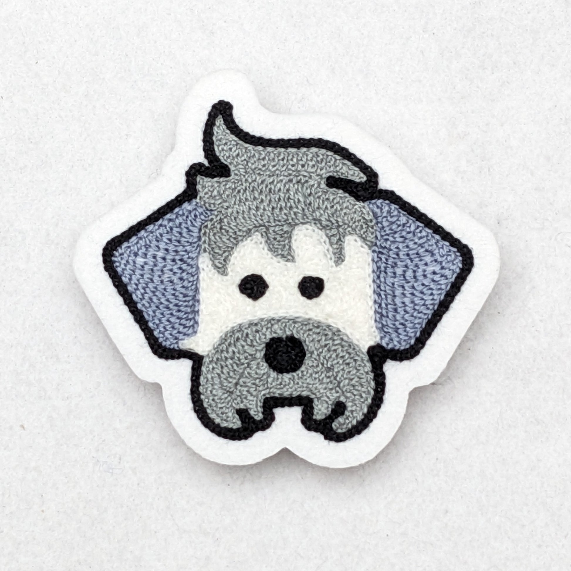 Chainstitch embroidered patch