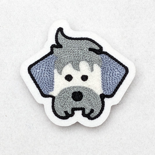 Chainstitch embroidered patch