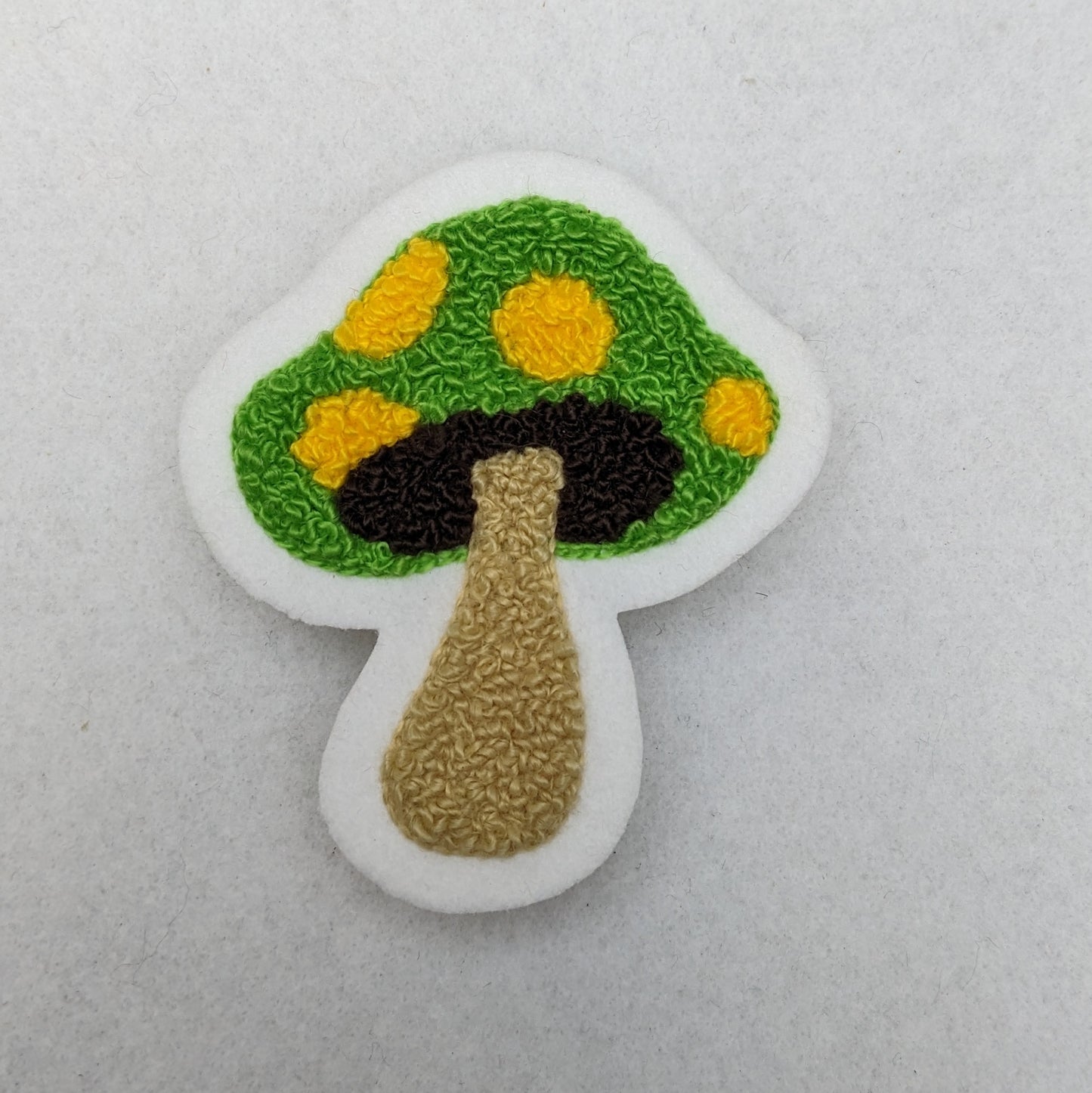 Mushroom Chenille Patch - Sew On - Available In Different Colors!
