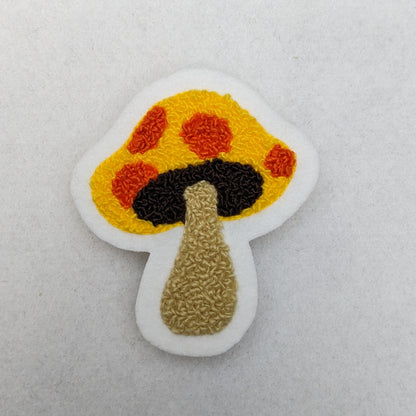 Mushroom Chenille Patch - Sew On - Available In Different Colors!