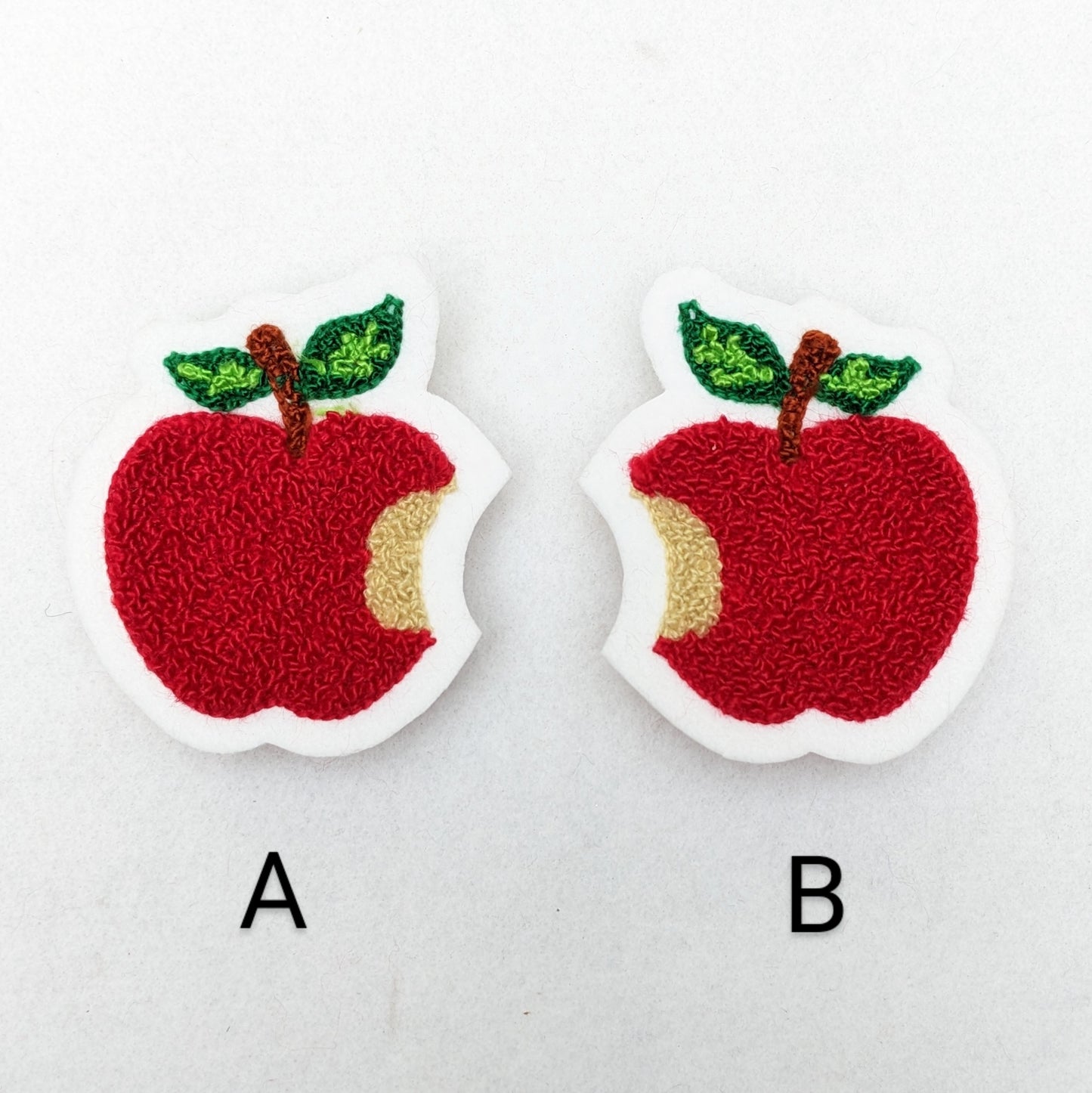 Chenille Patch - Apple