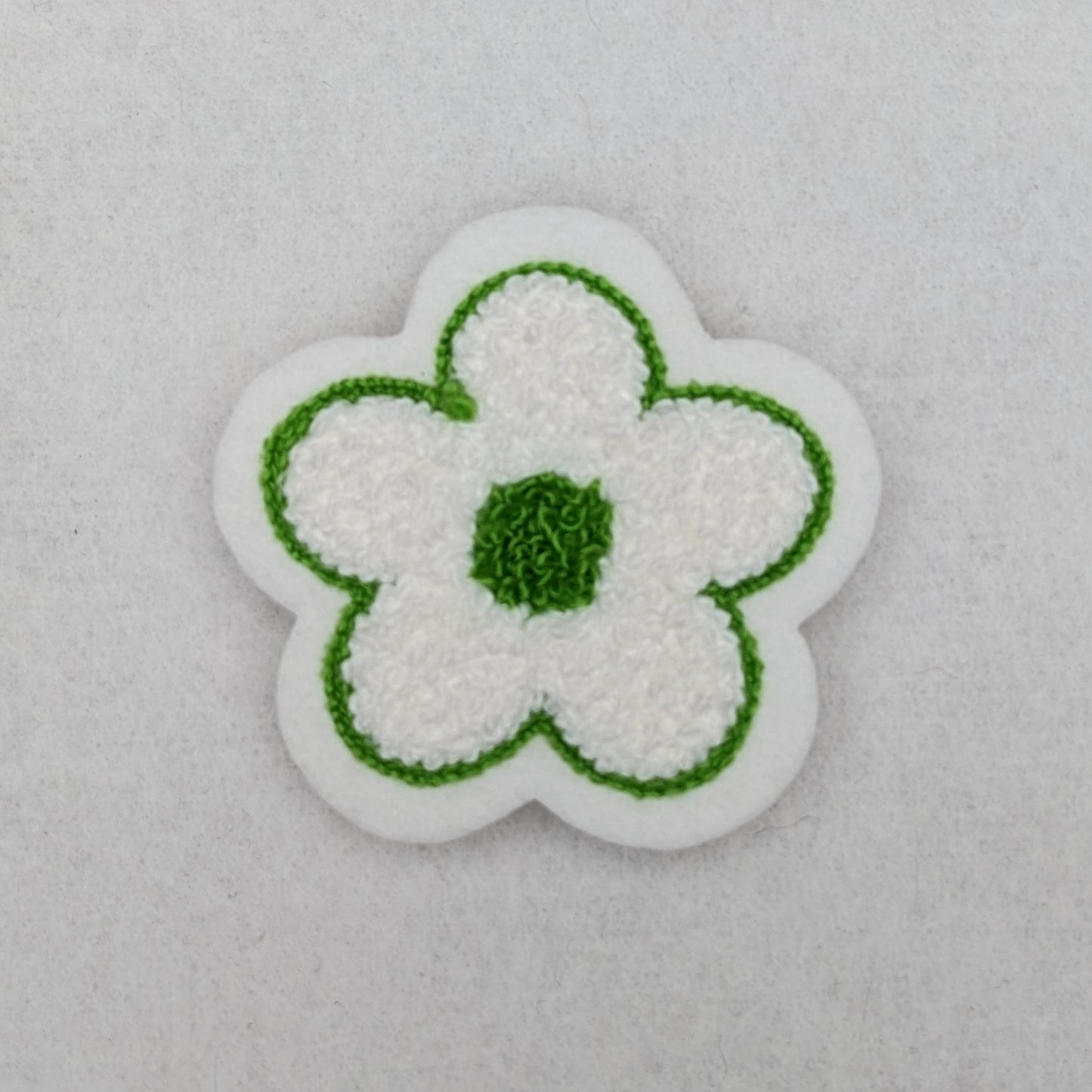 Small Daisy Chenille Patch - Sew On - Available In Different Colors!