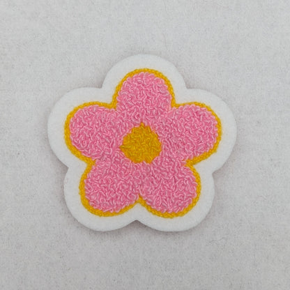 Small Daisy Chenille Patch - Sew On - Available In Different Colors!