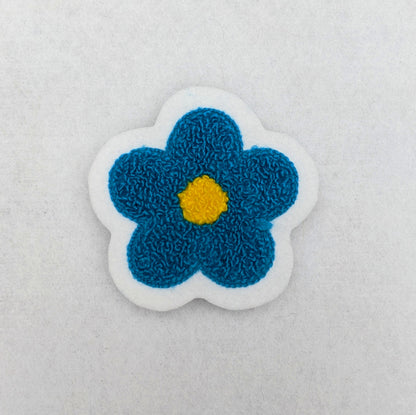 Small Daisy Chenille Patch - Sew On - Available In Different Colors!