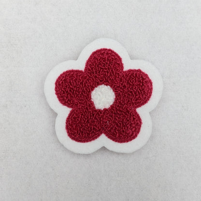 Small Daisy Chenille Patch - Sew On - Available In Different Colors!