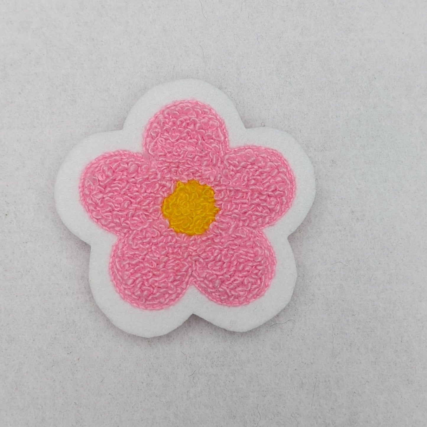 Small Daisy Chenille Patch - Sew On - Available In Different Colors!