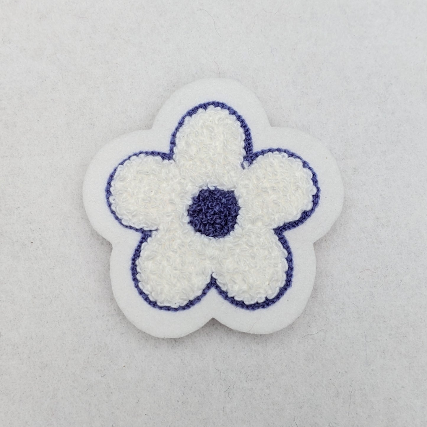Small Daisy Chenille Patch - Sew On - Available In Different Colors!