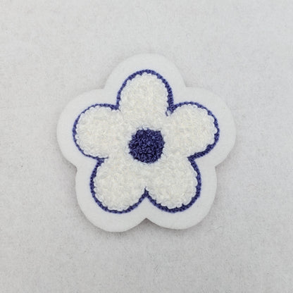 Small Daisy Chenille Patch - Sew On - Available In Different Colors!