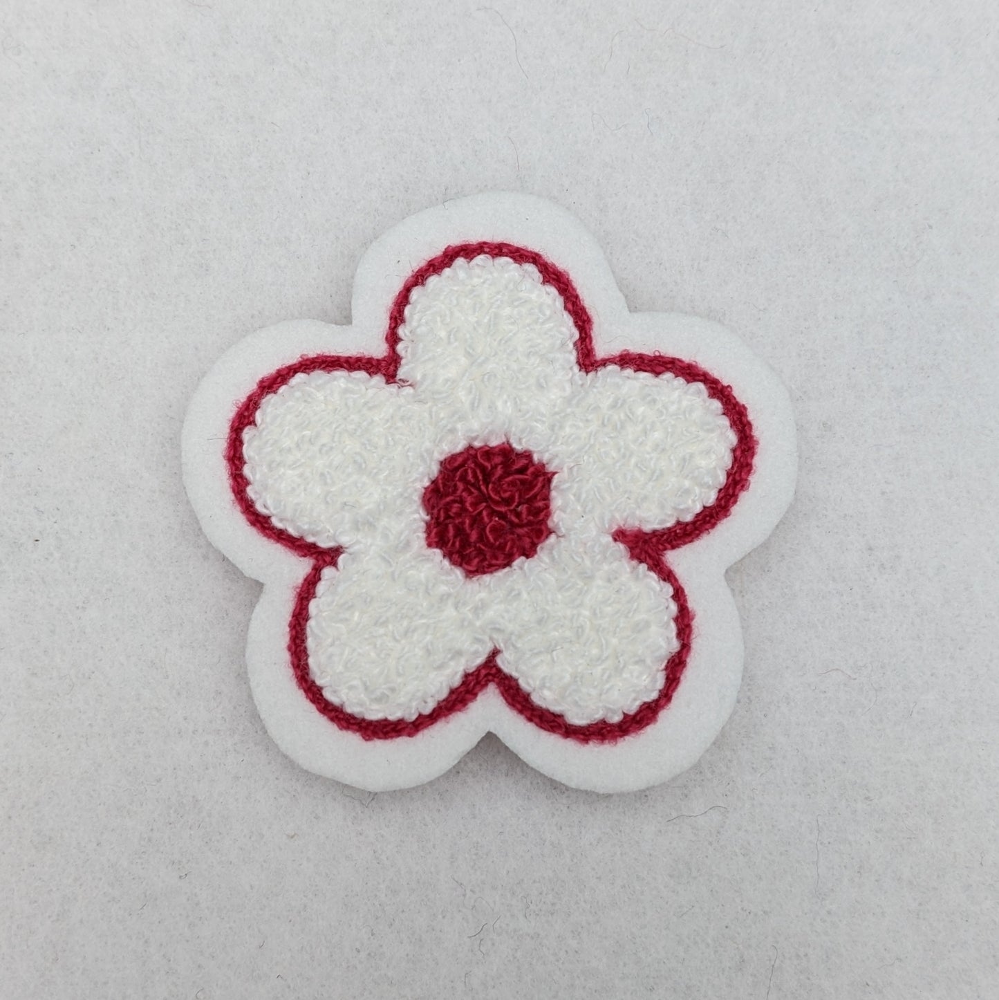Small Daisy Chenille Patch - Sew On - Available In Different Colors!