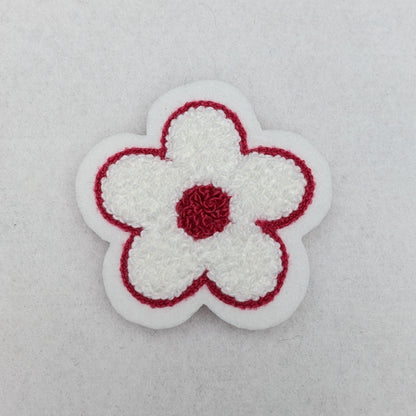 Small Daisy Chenille Patch - Sew On - Available In Different Colors!