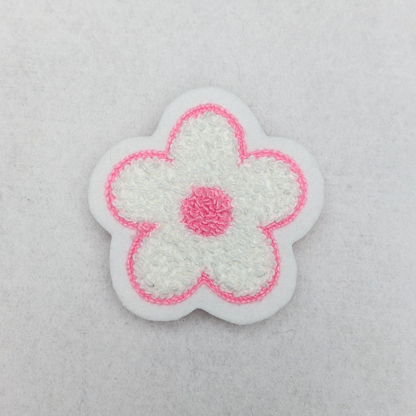 Small Daisy Chenille Patch - Sew On - Available In Different Colors!