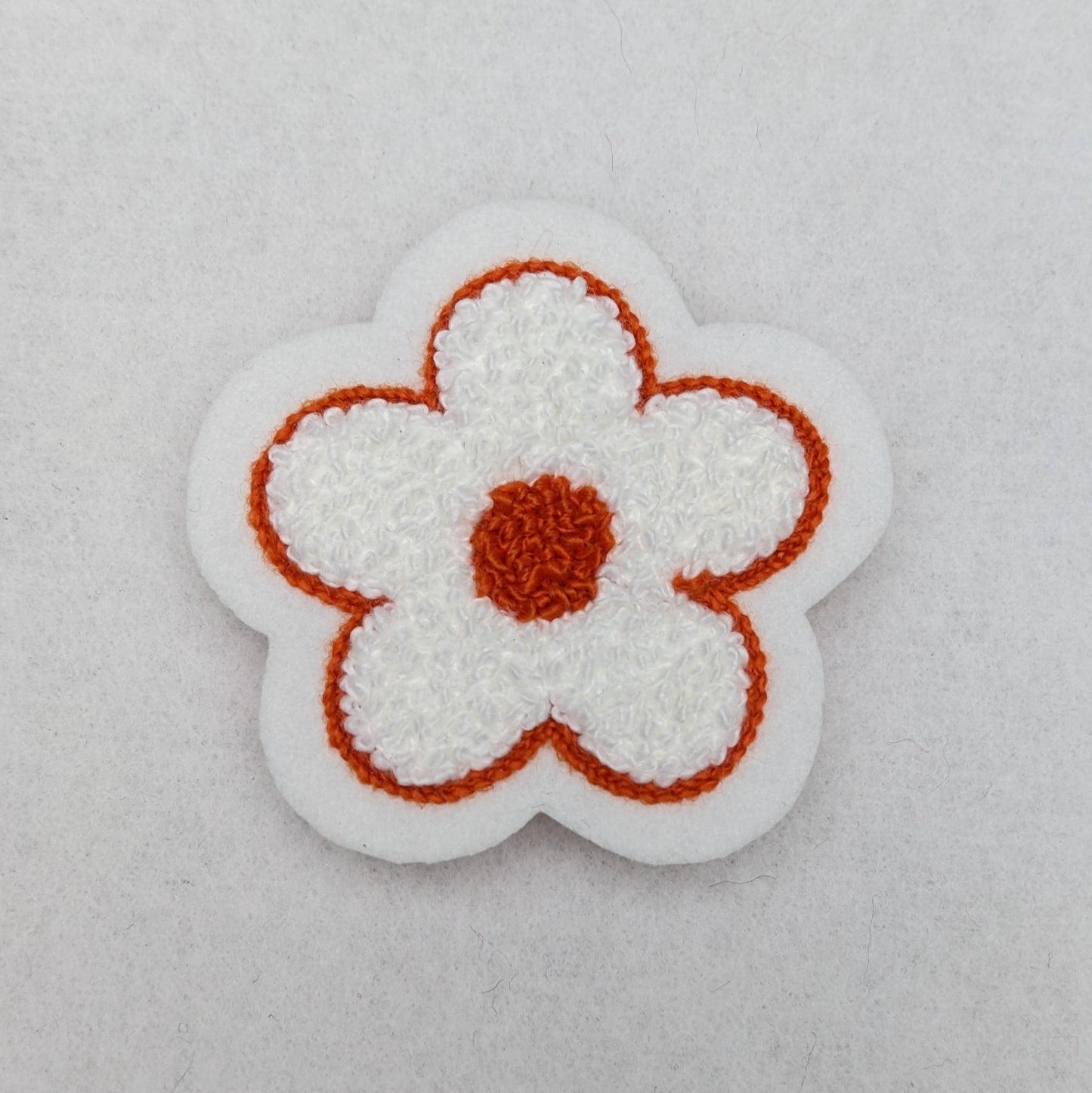 Small Daisy Chenille Patch - Sew On - Available In Different Colors!