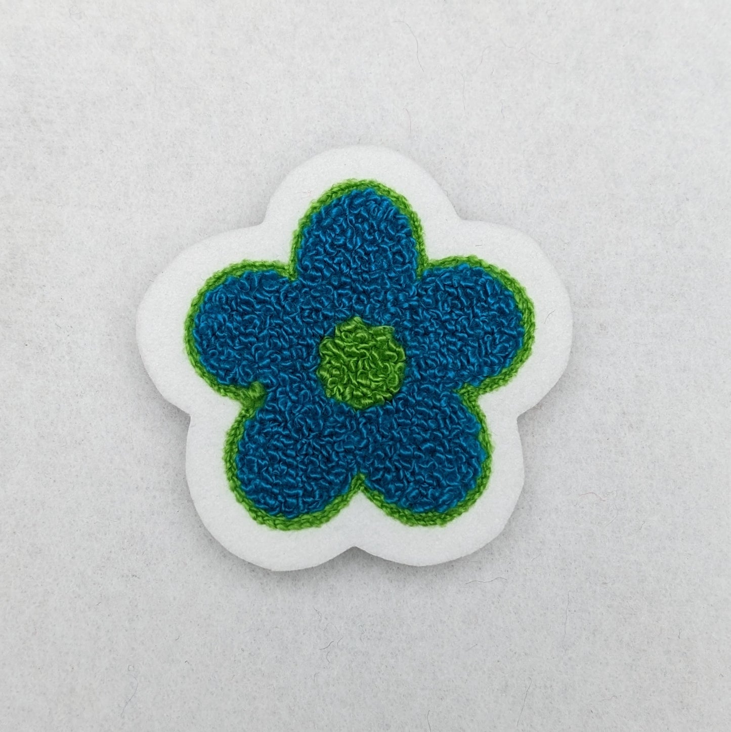 Small Daisy Chenille Patch - Sew On - Available In Different Colors!