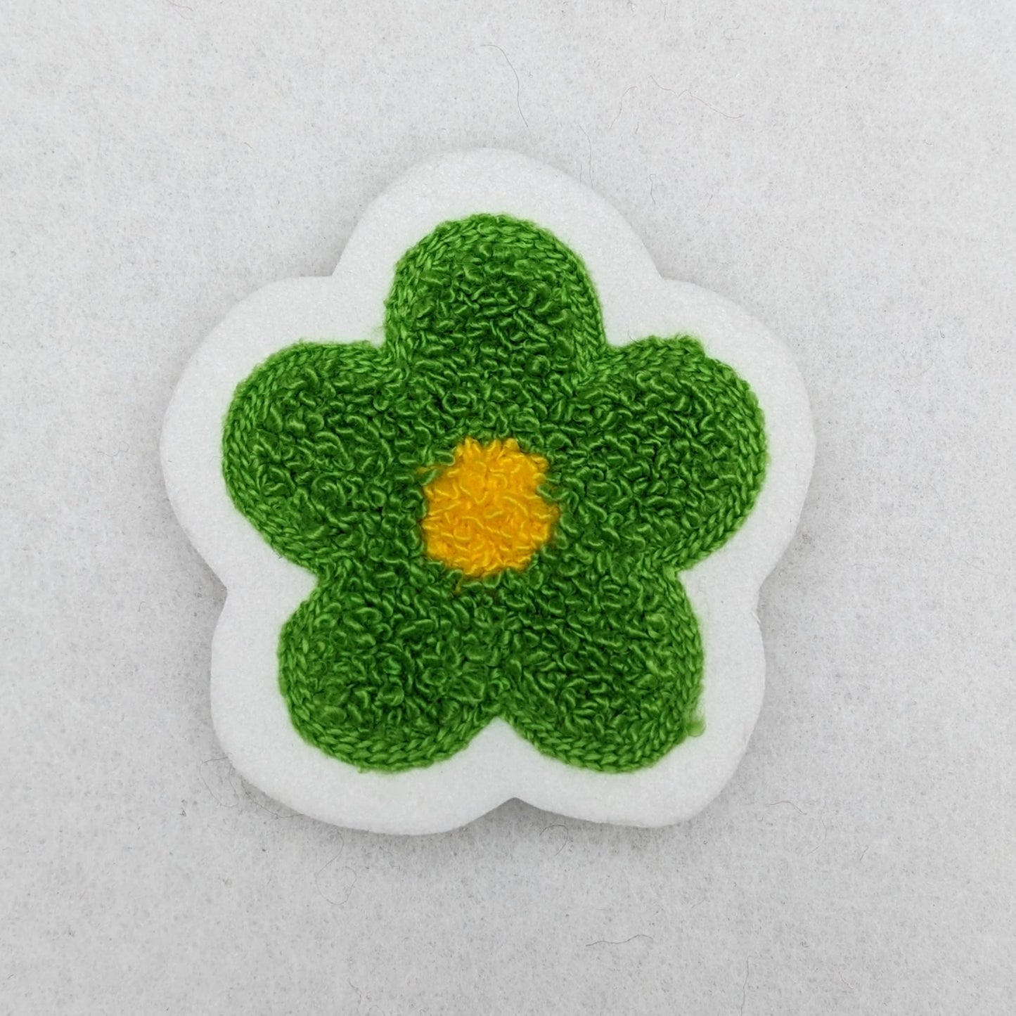 Small Daisy Chenille Patch - Sew On - Available In Different Colors!