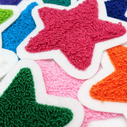 Star Chenille Patch - Sew On - Available In Different Colors!