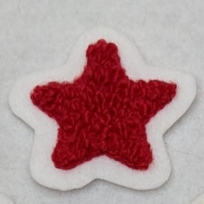 Tiny Star Chenille Patch - Sew On - Available In Different Colors!