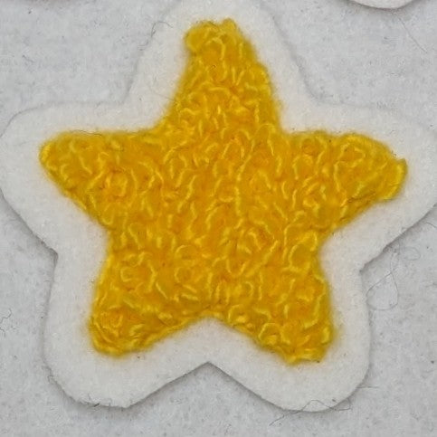 Tiny Star Chenille Patch - Sew On - Available In Different Colors!