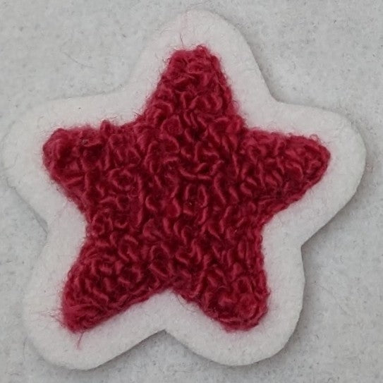 Tiny Star Chenille Patch - Sew On - Available In Different Colors!
