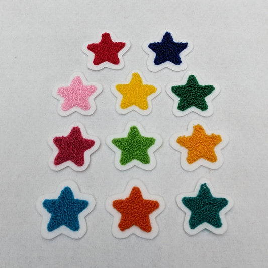 Tiny Star Chenille Patch - Sew On - Available In Different Colors!