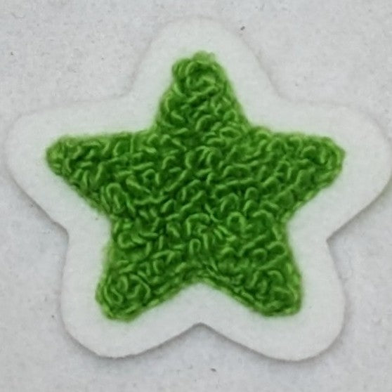 Tiny Star Chenille Patch - Sew On - Available In Different Colors!