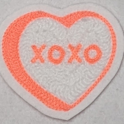 Conversation Heart Chainstitch Patch